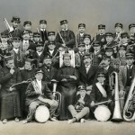 Don Bosco con la banda musicale - 1870