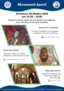 Monumenti Aperti 18 ottobre